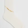 & Other Stories Lingerie | Anklet Embellished Socks Ivory