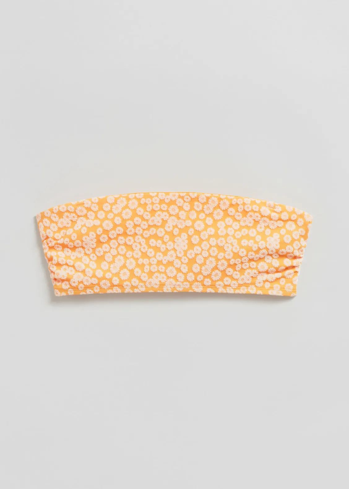 & Other Stories Swimwear | Bandeau Bikini Top Peach
