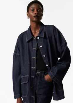& Other Stories Sets & Suits | Outerwear | Belted Oversized Denim Jacket Blue