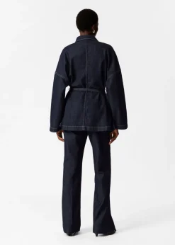 & Other Stories Sets & Suits | Outerwear | Belted Oversized Denim Jacket Blue