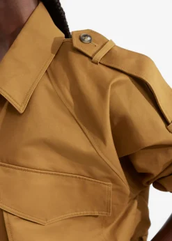 & Other Stories Outerwear | Belted Patch-Pocket Jacket