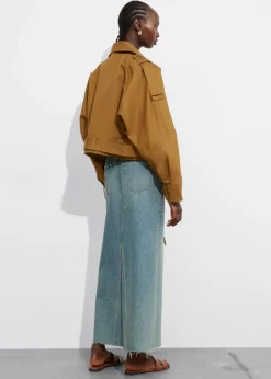& Other Stories Outerwear | Belted Patch-Pocket Jacket