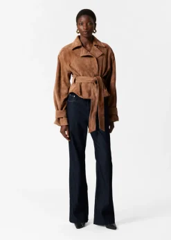 & Other Stories Sets & Suits | Outerwear | Belted Suede Jacket Brown