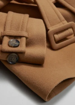 & Other Stories Outerwear | Belted Wool Jacket