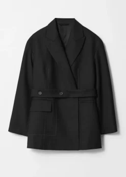 & Other Stories Sets & Suits | Blazers & Vests | Belted Wool-Blend Blazer Black