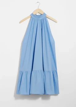 & Other Stories Dresses | Bow-Detailed Mini Dress