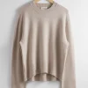 & Other Stories Sweaters & Knits | Boxy Cashmere-Blend Sweater Beige