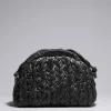 & Other Stories Shoulder Bags | Braided Leather Clutch Bag Black