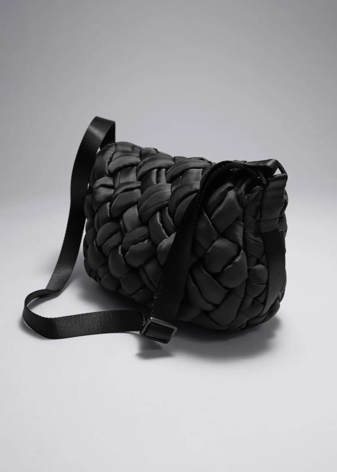 & Other Stories Shoulder Bags | Braided Nylon Shoulder Bag