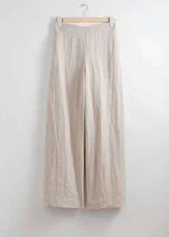 & Other Stories Pants | Breezy High-Waist Trousers