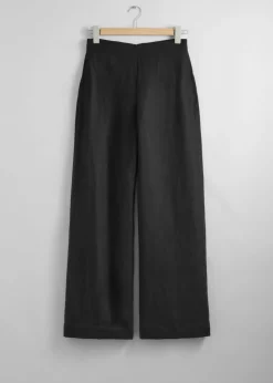 & Other Stories Pants | Breezy High-Waist Trousers