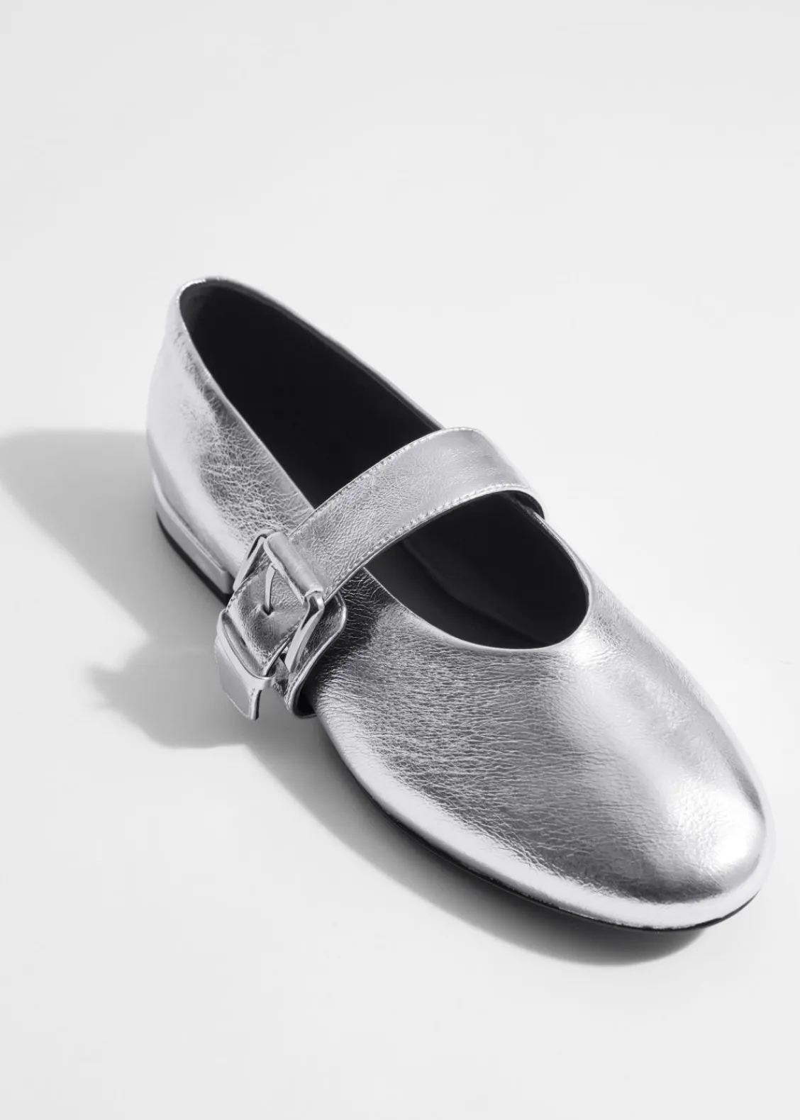 & Other Stories Loafers & Flats | Buckled Leather Ballerinas