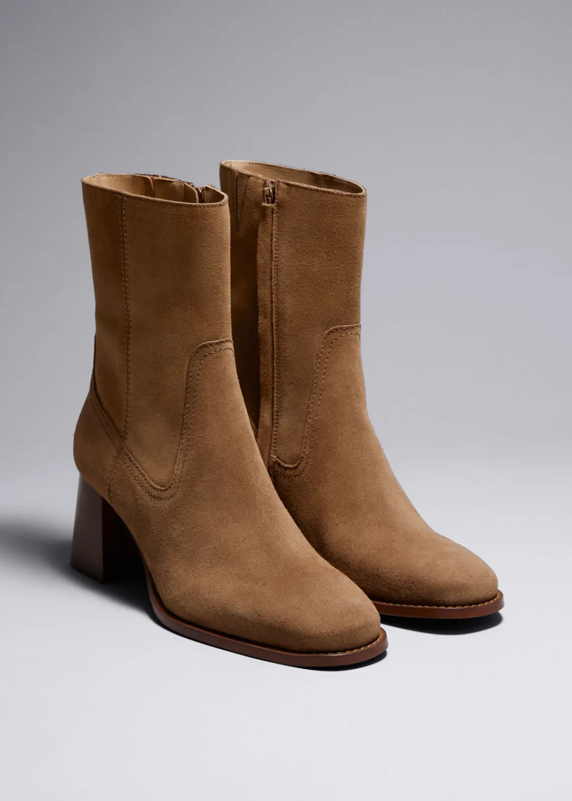 & Other Stories Boots | Classic Leather Ankle Boots