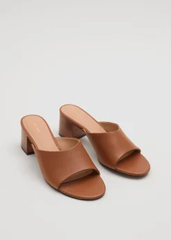 & Other Stories Heels | Sandals | Classic Leather Mules