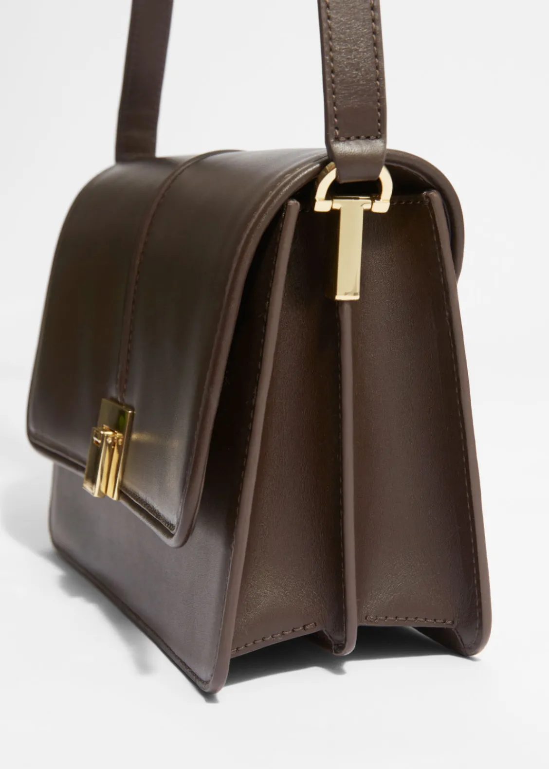 & Other Stories Shoulder Bags | Classic Leather Shoulder Bag