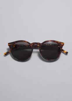 & Other Stories Sunglasses | Classic Round Frame Sunglasses