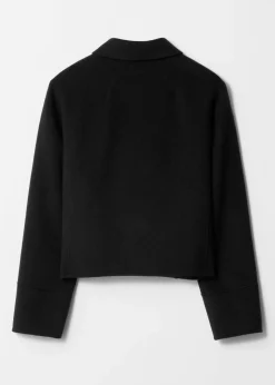 & Other Stories Outerwear | Collared Wool-Blend Jacket