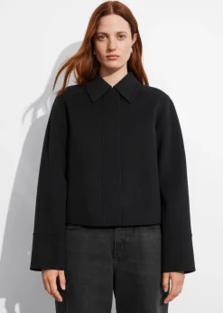 & Other Stories Outerwear | Collared Wool-Blend Jacket