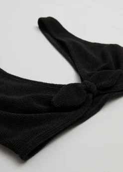 & Other Stories Swimwear | Crepe Knot Tie Bikini Top