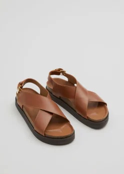 & Other Stories Loafers & Flats | Sandals | Criss-Cross Leather Sandals