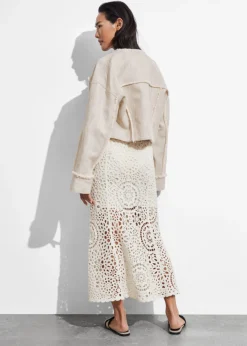 & Other Stories Sets & Suits | Skirts | Crocheted Midi Skirt White
