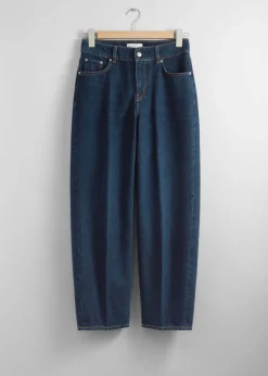& Other Stories Jeans | Cropped Barrel-Leg Jeans
