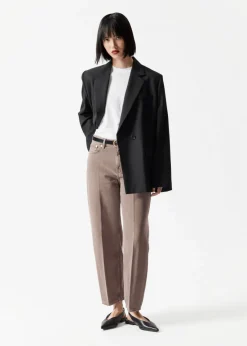 & Other Stories Jeans | Cropped Barrel-Leg Jeans