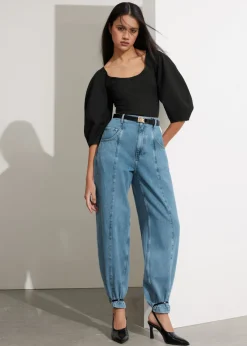 & Other Stories Blouses & Shirts | Cropped Corset Blouse