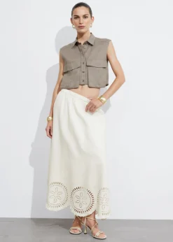 & Other Stories Sets & Suits | Tops | Cropped Patch-Pocket Top Mole
