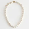 & Other Stories Necklaces | Delicate Pearl Necklace White