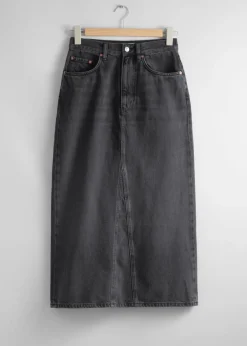 & Other Stories Skirts | Denim Midi Skirt