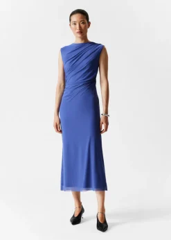 & Other Stories Dresses | Draped Sleeveless Midi Dress