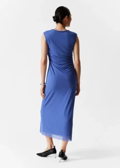 & Other Stories Dresses | Draped Sleeveless Midi Dress