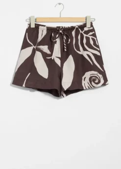 & Other Stories Swimwear | Sets & Suits | Drawstring Linen Shorts