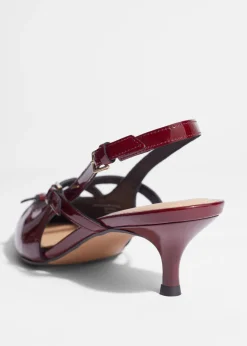 & Other Stories Heels | Embellished Slingback Pumps