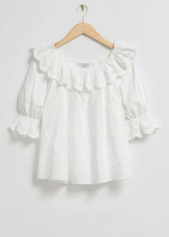 & Other Stories Blouses & Shirts | Embroidered Blouse