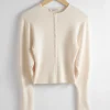 & Other Stories Sweaters & Knits | Fitted Rib-Knit Cardigan