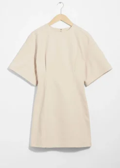 & Other Stories Dresses | Fitted Short-Sleeve Mini Dress