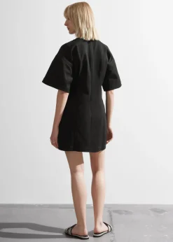 & Other Stories Dresses | Fitted Short-Sleeve Mini Dress