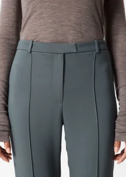 & Other Stories Pants | Flared Trousers Dark Grey