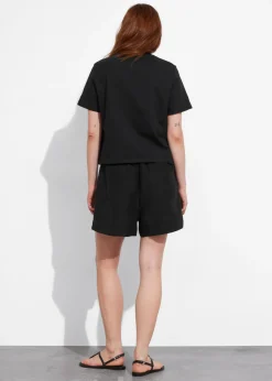 & Other Stories Tops | Floral-Appliqué T-Shirt