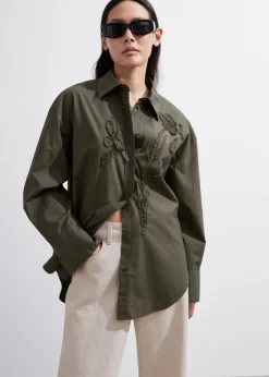 & Other Stories Blouses & Shirts | Floral-Embroidery Shirt