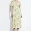 & Other Stories Dresses | Flutter-Sleeve Midi Dress
