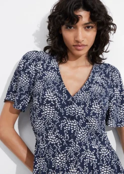 & Other Stories Dresses | Flutter-Sleeve Midi Dress
