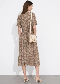 & Other Stories Dresses | Flutter-Sleeve Midi Dress