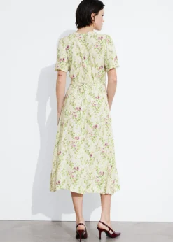 & Other Stories Dresses | Flutter-Sleeve Midi Dress