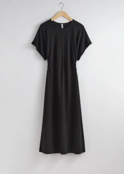 & Other Stories Dresses | Flutter-Sleeve Midi Dress
