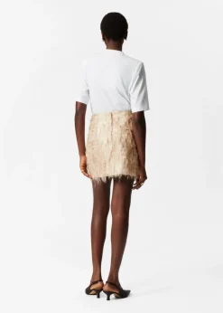 & Other Stories Sets & Suits | Skirts | Frayed Mini Skirt Beige