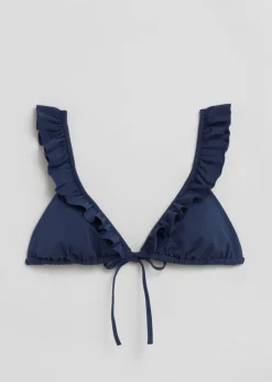 & Other Stories Swimwear | Frilled Triangle Bikini Top