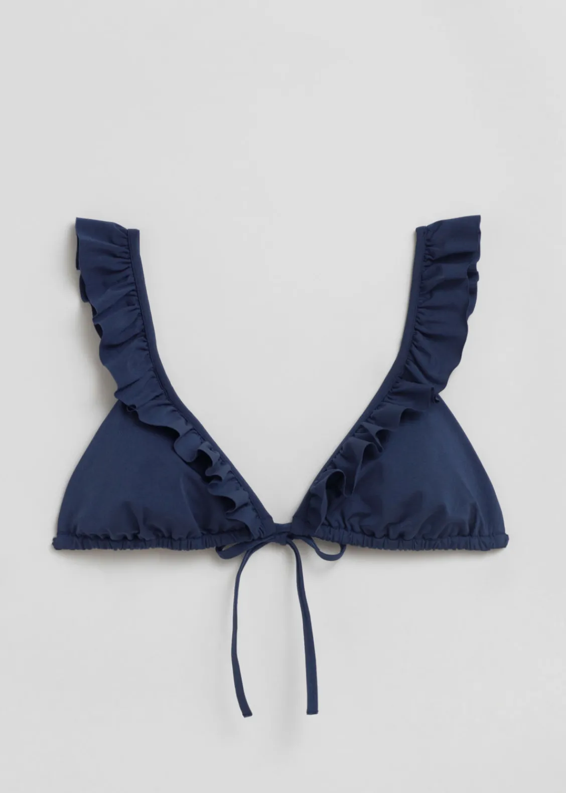 & Other Stories Swimwear | Frilled Triangle Bikini Top